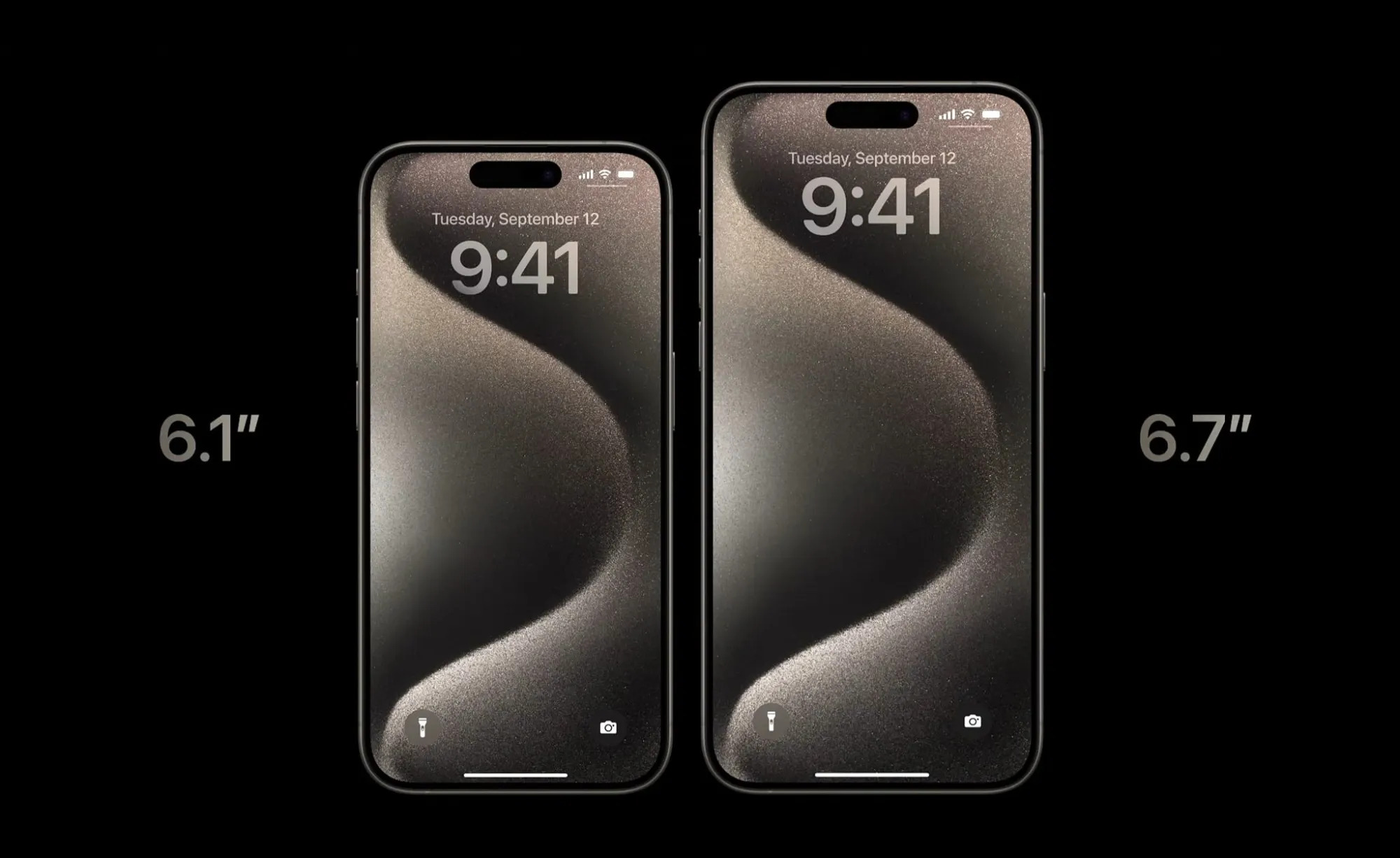 Screen size